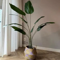 Xenos Kunstplant strelitzia - 160 cm- Kerstcadeaus|Kunstplanten