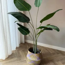 Xenos Kunstplant strelitzia - 160 cm- Kerstcadeaus|Kunstplanten