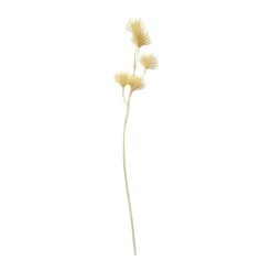 Xenos Kunsttak bollen - beige - 70 cm- Kunstbloemen