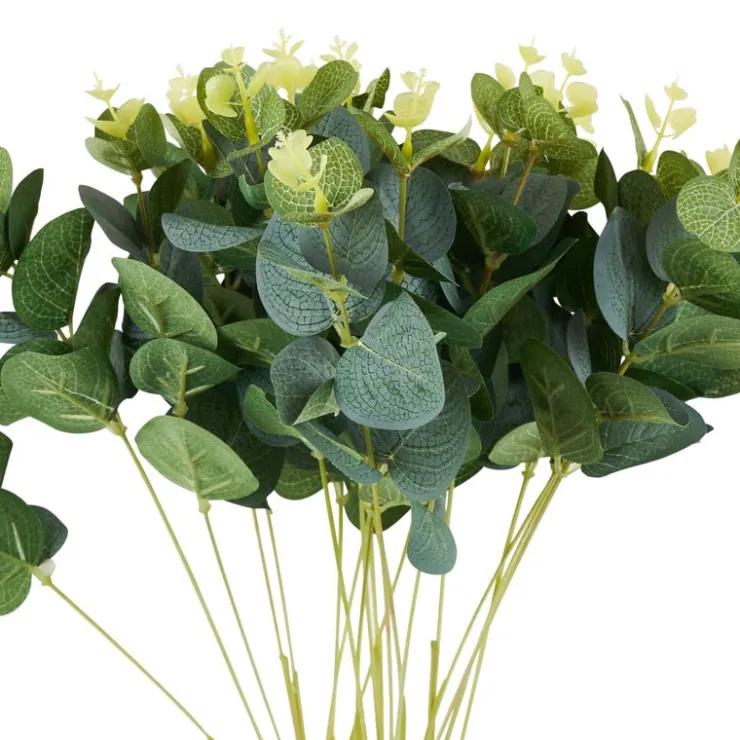 Xenos Kunsttak eucalyptus - groen - 48 cm- Kunstbloemen