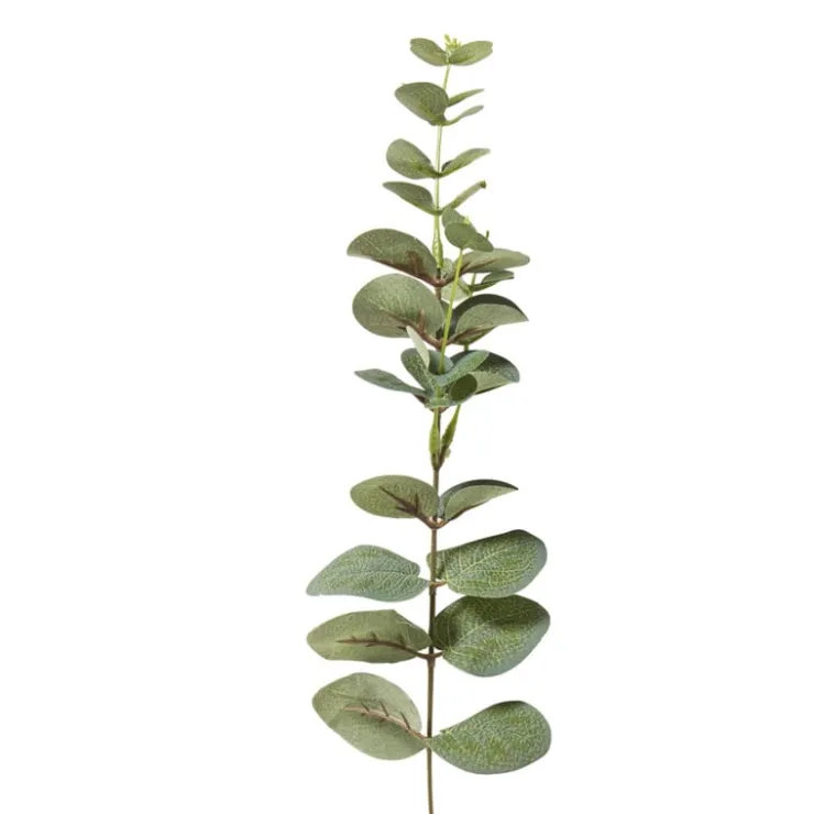 Xenos Kunsttak eucalyptus - groen - 40.5 cm- Kunstbloemen