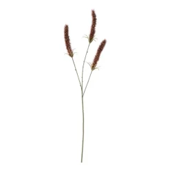 Xenos Kunsttak graan - rood - 63 cm- Kunstbloemen