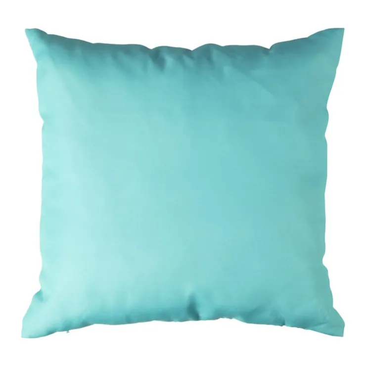 Xenos Kussen banaan & manderijn - blauw/geel - 45x45 cm- Kussens