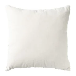 Xenos Kussen jacquard - wit/groen - 45X45 cm- Kussens
