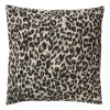 Xenos Kussen jacquard animal - bruin - 45x45 cm- Kussens
