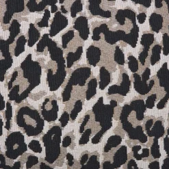 Xenos Kussen jacquard animal - bruin - 45x45 cm- Kussens