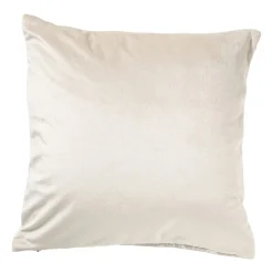 Xenos Kussen jacquard zigzag - beige - 45x45 cm- Kussens
