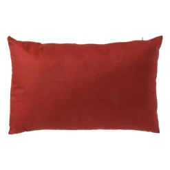 Xenos Kussen met strepen - rood/roze - 30x45 cm- Kerstcadeaus|Kussens