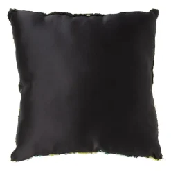 Xenos Kussen pailletten - groen - 45x45 cm- Kussens