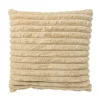 Xenos Kussen rib - beige - 45x45 cm- Kussens