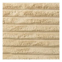 Xenos Kussen rib - beige - 45x45 cm- Kussens