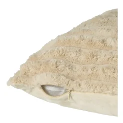 Xenos Kussen rib - beige - 45x45 cm- Kussens