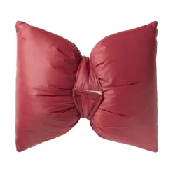 Xenos Kussen strik - rood - 40x35 cm- Kussens