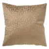 Xenos Kussen velvet animal - bruin - 45x45 cm- Kussens