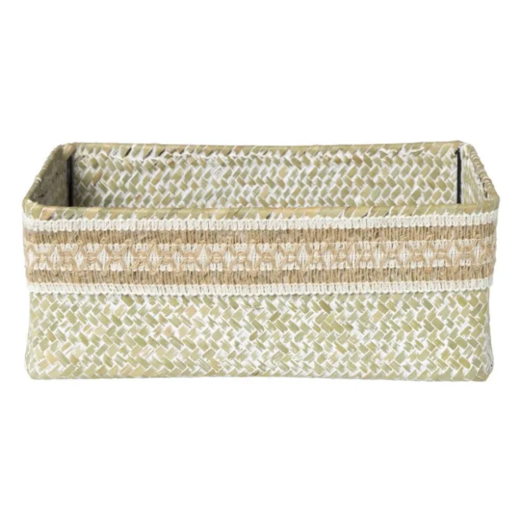 Xenos Lademand Stijn - 10x27x17 cm - naturel- Manden|Manden