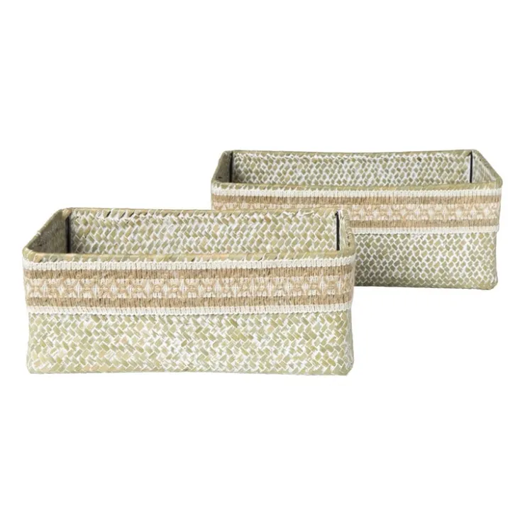Xenos Lademand Stijn - 10x27x17 cm - naturel- Manden|Manden