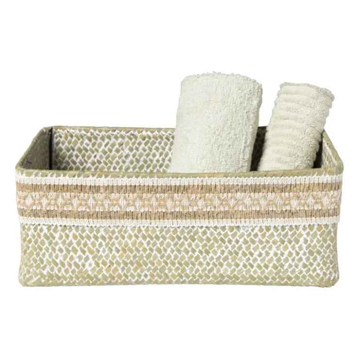 Xenos Lademand Stijn - 11x29x19 cm - naturel- Manden|Manden