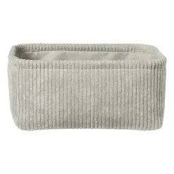 Xenos Lademand Vinz corduroy - 11x24x16 cm - diverse kleuren- Manden|Manden