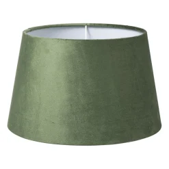Xenos Lampenkap taps middel - groen - ø28x17 cm- Lampenkappen