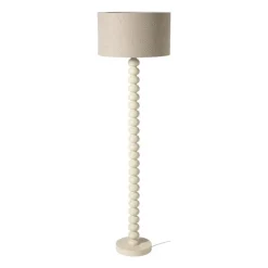 Xenos Lampvoet bollen - beige- ø24x135 cm- Lampenvoeten