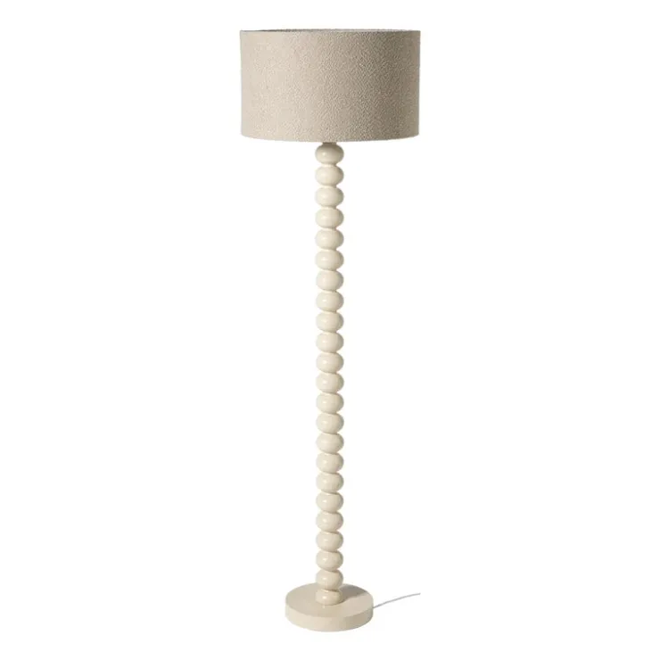 Xenos Lampvoet bollen - beige- ø24x135 cm- Lampenvoeten