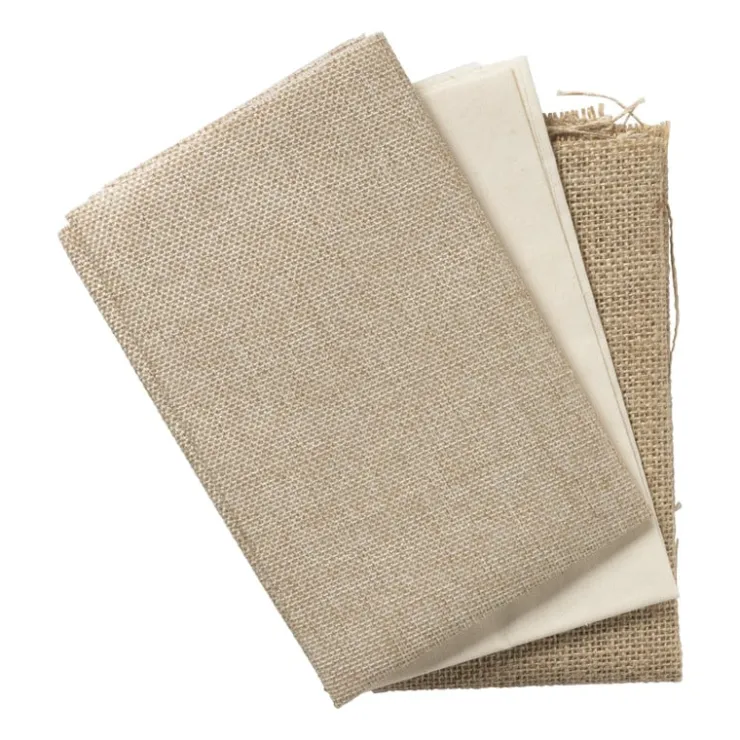 Xenos Lapjesstof katoen - wit - 50x40 cm- Knutselspullen