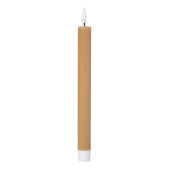 Xenos LED dinerkaars - geel - ø2.2x24.5 cm- Led Kaarsen