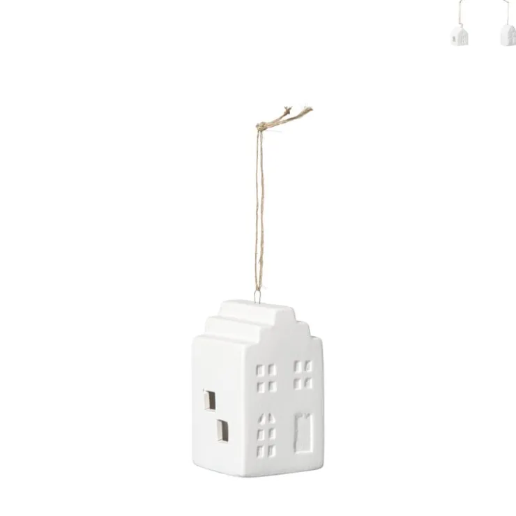 Xenos LED kersthuisje wit - 7.5x4.5x4.5 cm - diverse varianten- Kerstcadeaus|Kerstverlichting