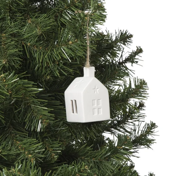 Xenos LED kersthuisje wit - 7.5x4.5x4.5 cm - diverse varianten- Kerstcadeaus|Kerstverlichting