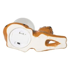 Xenos LED lamp tijger - multikleur - 12.5x18.5x9 cm- Tafellampen