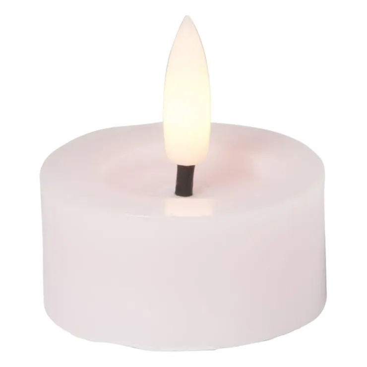 Xenos LED waxinelichten - roze - set van 2- Led Kaarsen