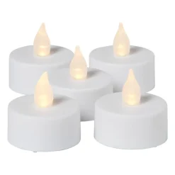 Xenos LED waxinelichten - set van 5- Led Kaarsen