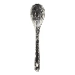 Xenos Lepel Roots - zwart/wit - 12.7 cm- Lepels