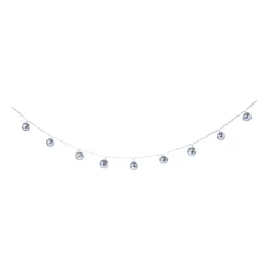 Xenos Lichtslinger met discoballen - 10 LED - 165 cm- Kerstslingers|Lichtslingers