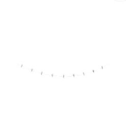 Xenos Lichtslinger met knijpers kerst - 30 cm - diverse varianten- Kerstverlichting|Kerstslingers