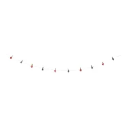Xenos Lichtslinger met knijpers kerst - 30 cm - diverse varianten- Kerstverlichting|Kerstslingers