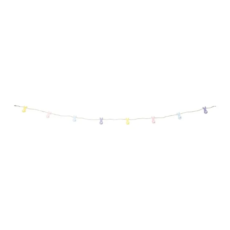 Xenos Lichtslinger paashazen pompom - 170 cm- Lichtslingers