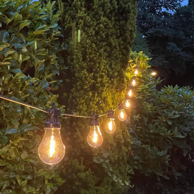 Xenos Lichtsnoer voor buiten - 10 LED lampen - 7.5 meter- Lichtslingers