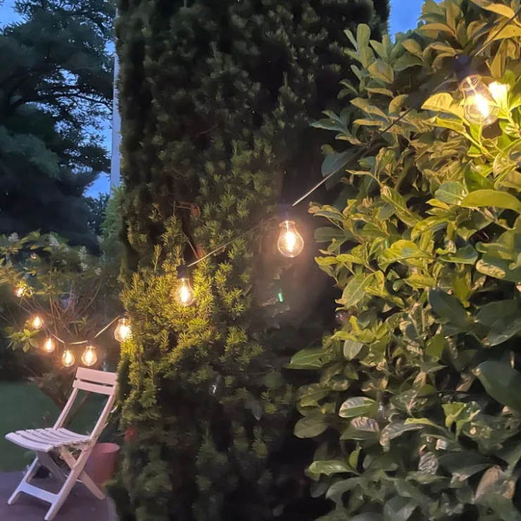 Xenos Lichtsnoer voor buiten - 10 LED lampen - 7.5 meter- Lichtslingers