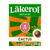 Xenos Läkerol pastilles - cactus - 25 gram- Snoep