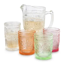 Xenos Longdrinkglas romantic - transparant - 300 ml- Bruiloft|Longdrinkglazen