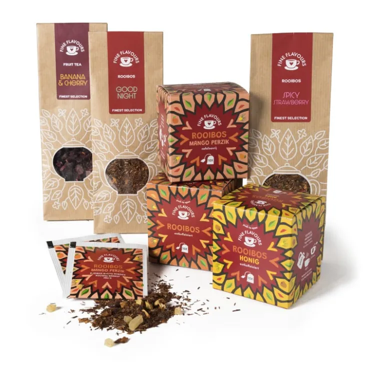 Xenos Losse rooibos thee - Banana & Cherry Party - 75 g- Thee