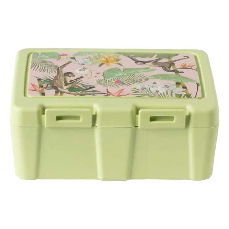 Xenos Lunchbox met spork - diverse kleuren- Broodtrommels|Kerstcadeaus