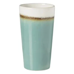 Xenos Macchiato mok Roots - turquoise - 275 ml- Mokken