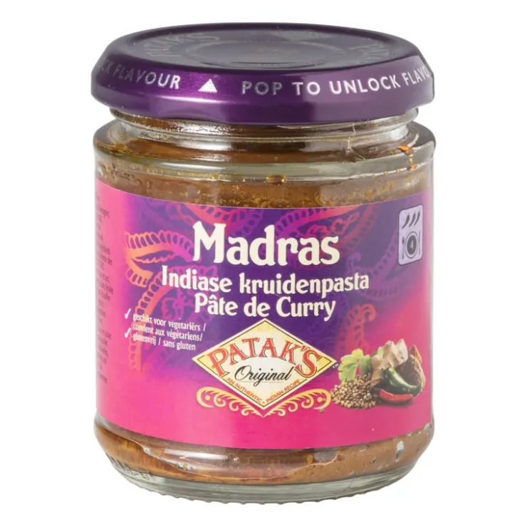 Xenos Madras Indiase kruidenpasta - Patak's - 165 g- Indiase Keuken|Sauzen En Dips