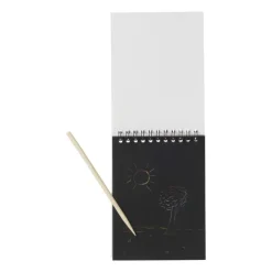 Xenos Magic kras blok inclusief pen- Kleurboeken