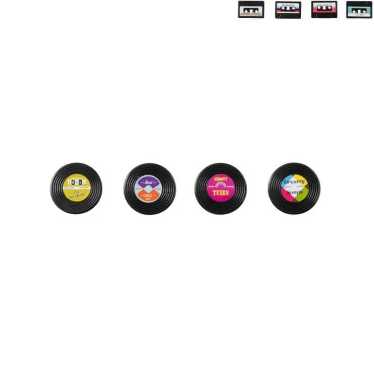 Xenos Magneten set van 4 - diverse varianten- Wandrekken