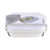 Xenos Magnetronschaal rechthoek - 800 ml - set van 3- Magnetrondozen