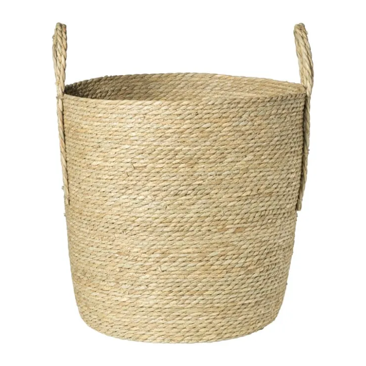 Xenos Mand Basix rond - ø44x45 cm - naturel- Manden|Manden