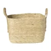 Xenos Mand Basix vierkant - 34x34x34 cm - naturel- Manden|Manden